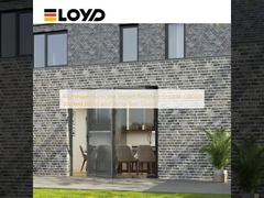 Pintu berlapis dua dan akordeon tahan badai berlapis dua