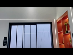 Pintu geser paduan aluminium sangat sempit